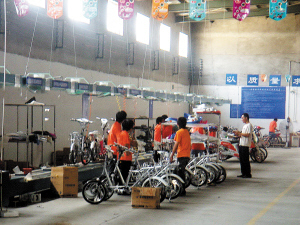 33輛假冒電動車未出車間被查扣